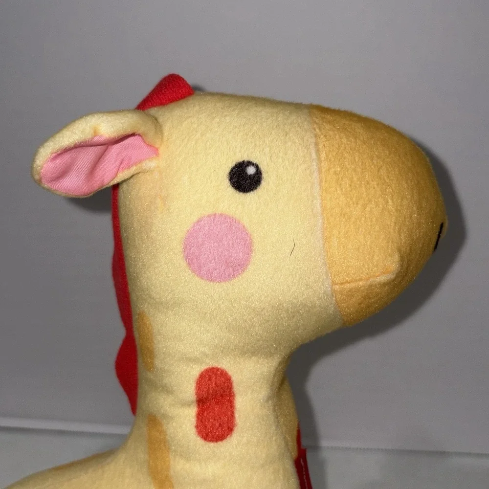 Fisher Price Giraffe Soothe and Glow Yellow Music Light Plush 9
